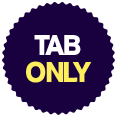 TAB ONLY